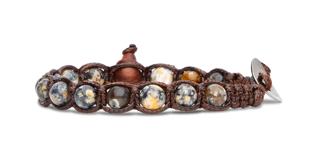 Tamashii® | Bracciale Classico (6mm) Blue Ocean Stone | BHS601-269