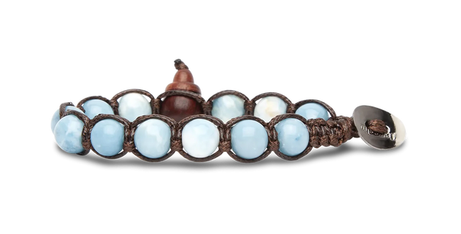 Tamashii® | Bracciale Classico (8mm) Blue Sky Stone | BHS900-279