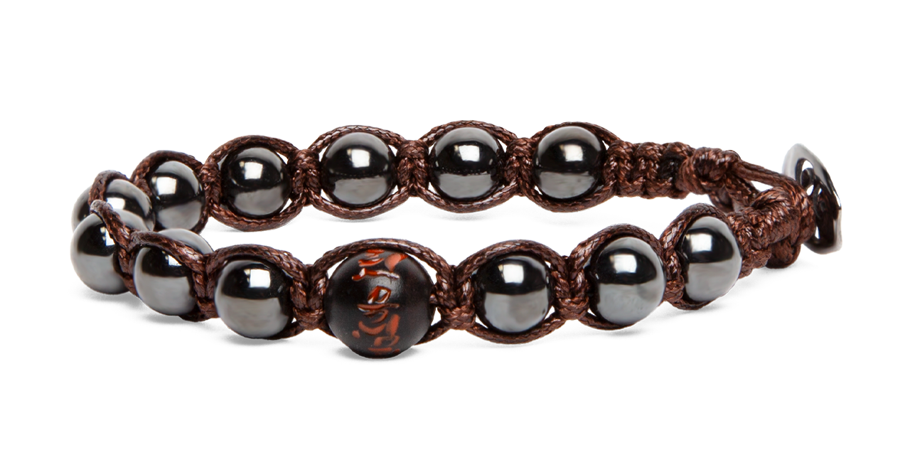 Tamashii® | Bracciale Cinque elementi Ematite - Fuoco (8mm) | BHS906-22