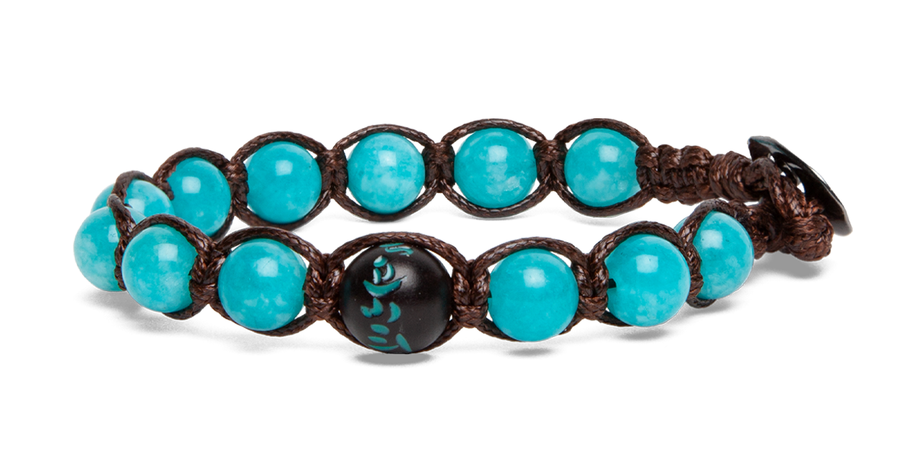 Tamashii® | Bracciale Cinque elementi Giada verde acqua - Aria (8mm) | BHS906-200