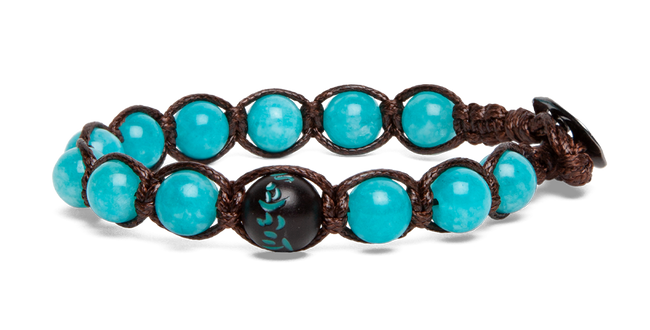 Tamashii® | Bracciale Cinque elementi Giada verde acqua - Aria (8mm) | BHS906-200