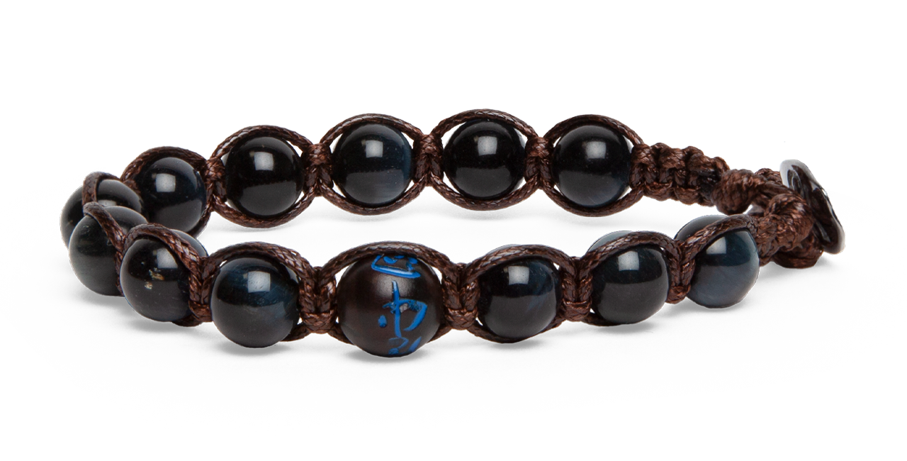 Tamashii® | Bracciale Cinque elementi occhio di falco - spazio (8mm) | BHS906-245