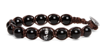 Tamashii® | Bracciale Cinque elementi Onice - Acqua (8mm) | BHS906-01