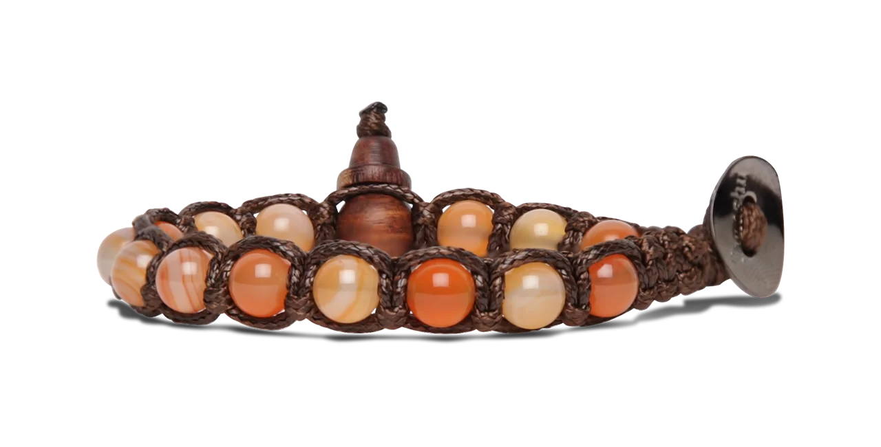 Tamashii® | Bracciale Classico (6mm) Corniola | BHS601-19