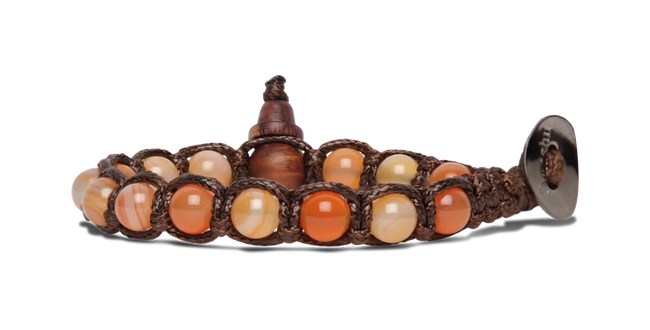 Tamashii® | Bracciale Classico (6mm) Corniola | BHS601-19