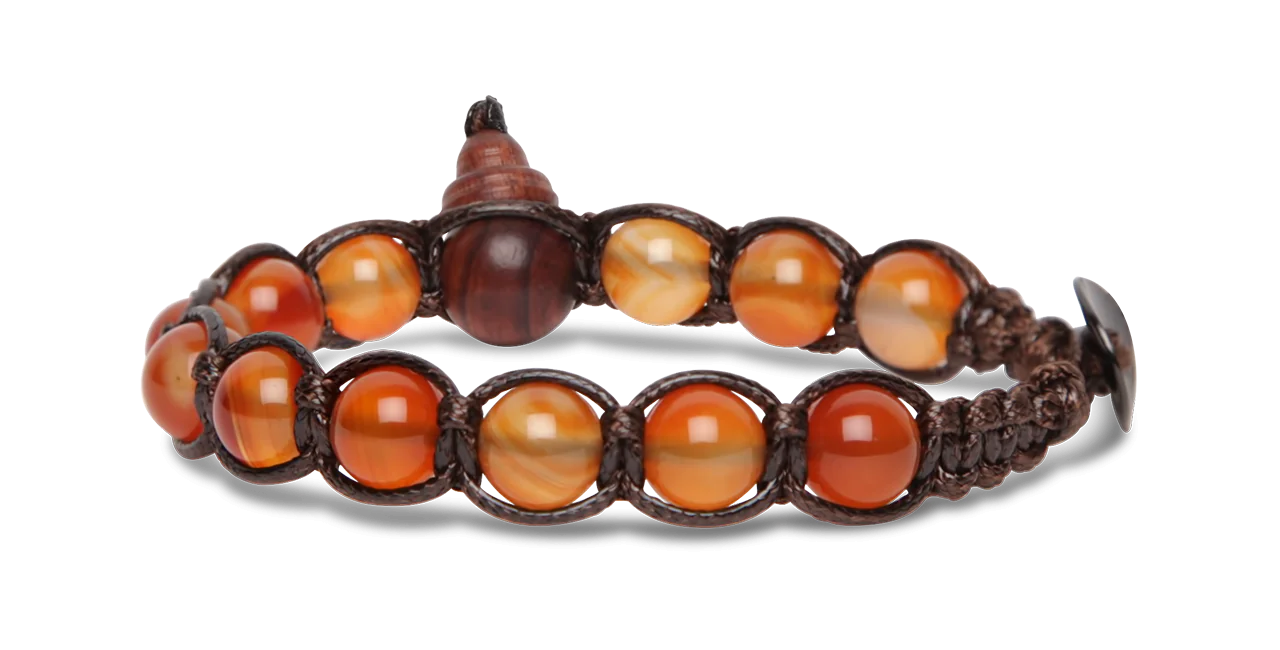Tamashii® | Bracciale Classico (8mm) Corniola | BHS900-19