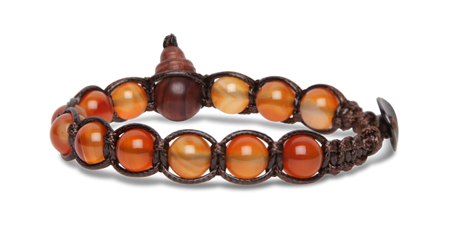 Tamashii® | Bracciale Classico (8mm) Corniola | BHS900-19
