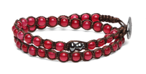 Tamashii® | Bracciale Essenza Lampone (4mm) 2giri | BHS902-327
