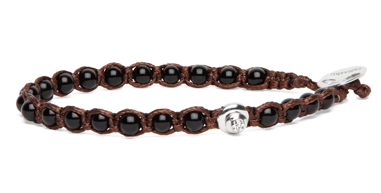 Tamashii® | Bracciale Essenza Onice (4mm) | BHS907-01