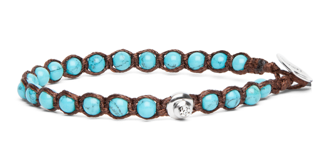 Tamashii® | Bracciale Essenza Turchese (4mm) | BHS907-07