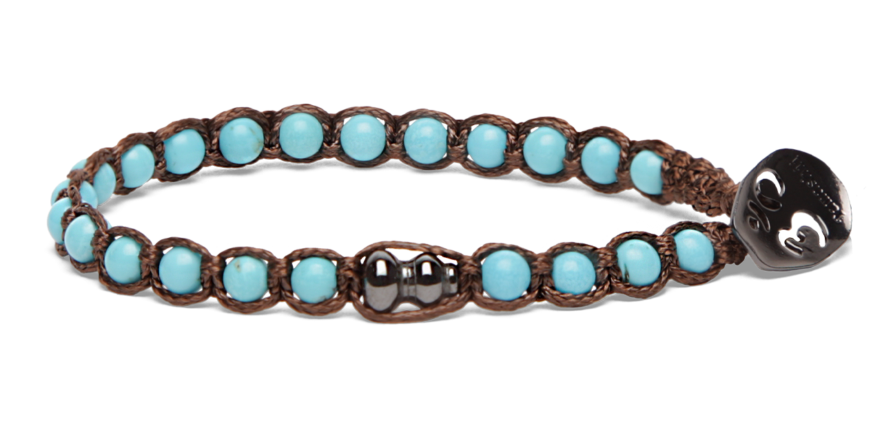 Tamashii® | Bracciale Essenza Turchese (4mm) 1giro | BHS901-07