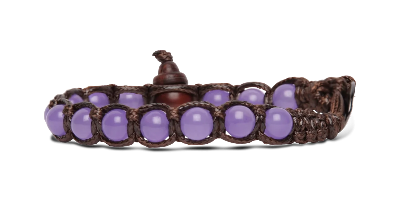 Tamashii® | Bracciali Classici (6 mm) Giada Lavanda | BHS601-201