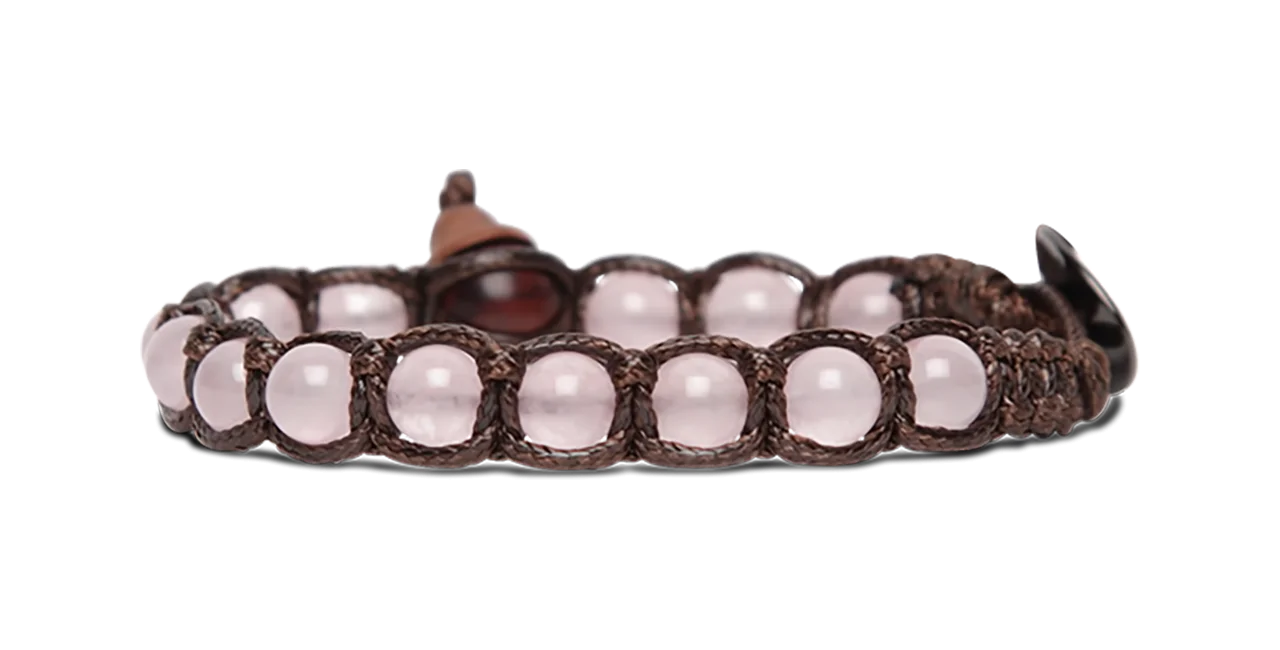 Tamashii® | Bracciale Classico (6mm) Giada Rosa | BHS601-199