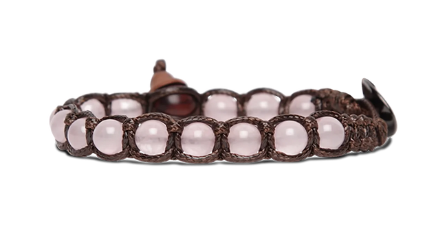 Tamashii® | Bracciale Classico (6mm) Giada Rosa | BHS601-199