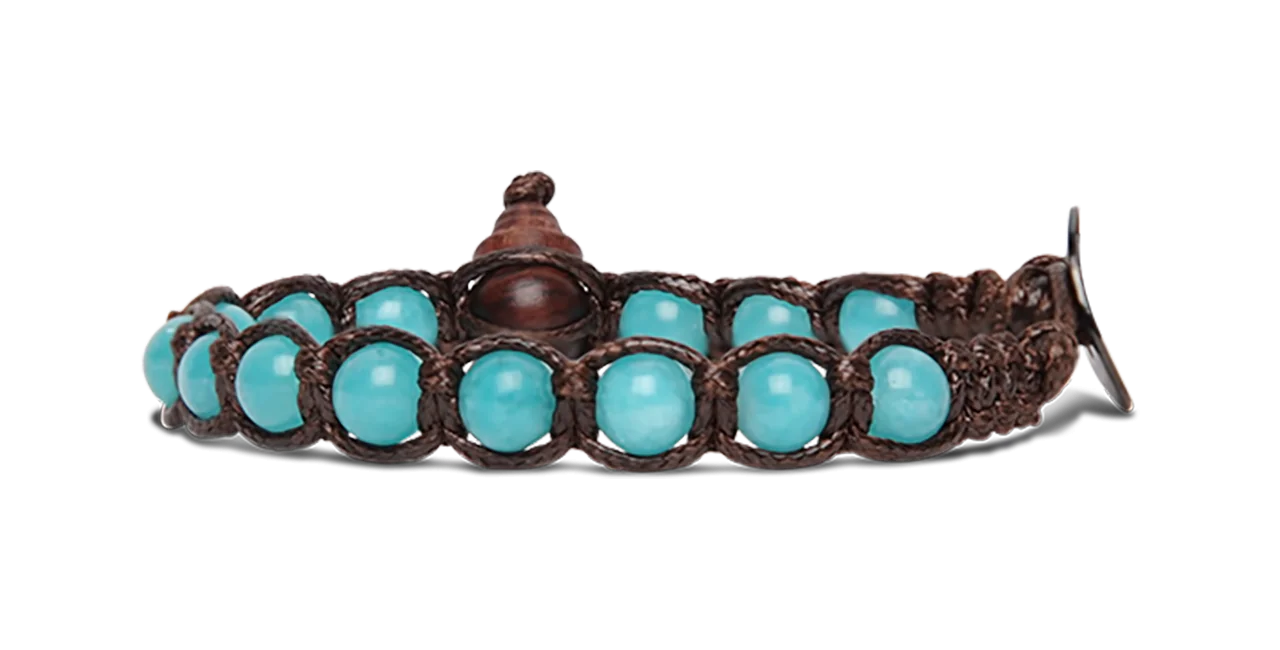 Tamashii® | Bracciale Classico (6mm) Giada Verde Acqua | BHS601-200