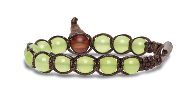 Tamashii® | Bracciale Classico (8mm) Giada Verde Chiaro | BHS900-197