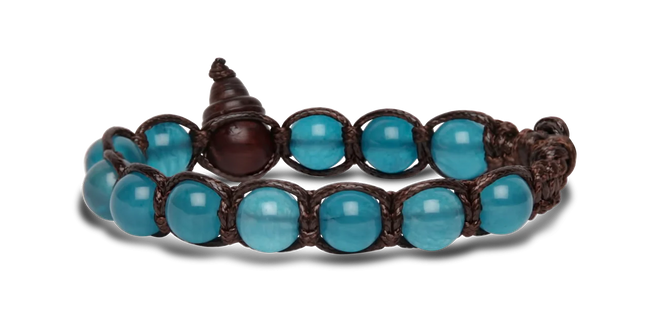 Tamashii® | Bracciale Classico (8mm) Giada Verde Lago | BHS900-215