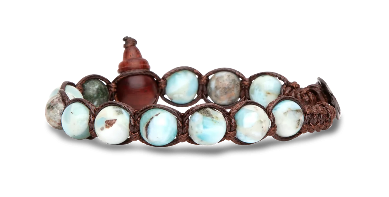 Tamashii® | Bracciale Classico (8mm) Larimar | BHS900-297