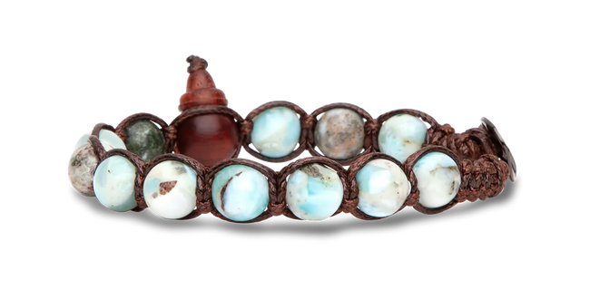 Tamashii® | Bracciale Classico (8mm) Larimar | BHS900-297
