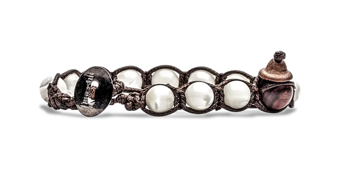 Tamashii® | Bracciale Classico (8mm) Madreperla | BHS900-39