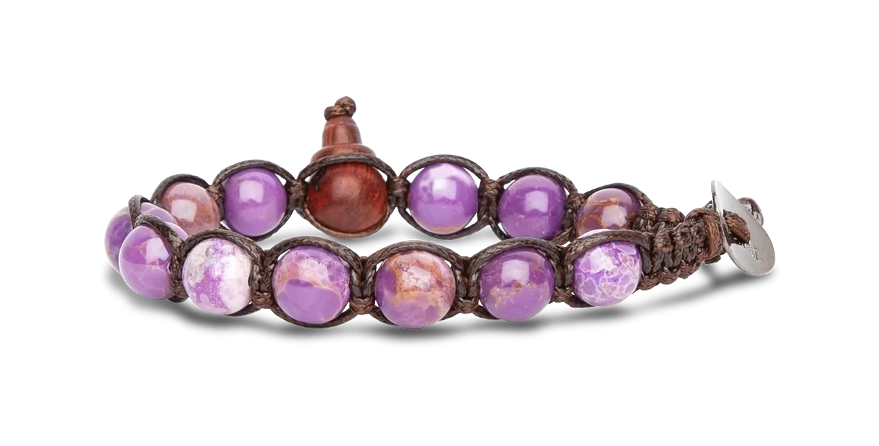 Tamashii® | Bracciale Classico (8mm) Mica Viola | BHS900-247