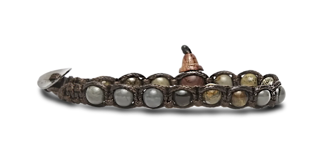 Tamashii® | Bracciale Classico (6mm) Nepal Stone | BHS601-217