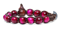 Tamashii® | Bracciale Classico (8mm) Occhio di Tigre Rosso | BHS900-329