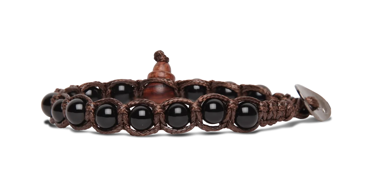 Tamashii® | Bracciali Classici (6 mm) Onice | BHS601-1