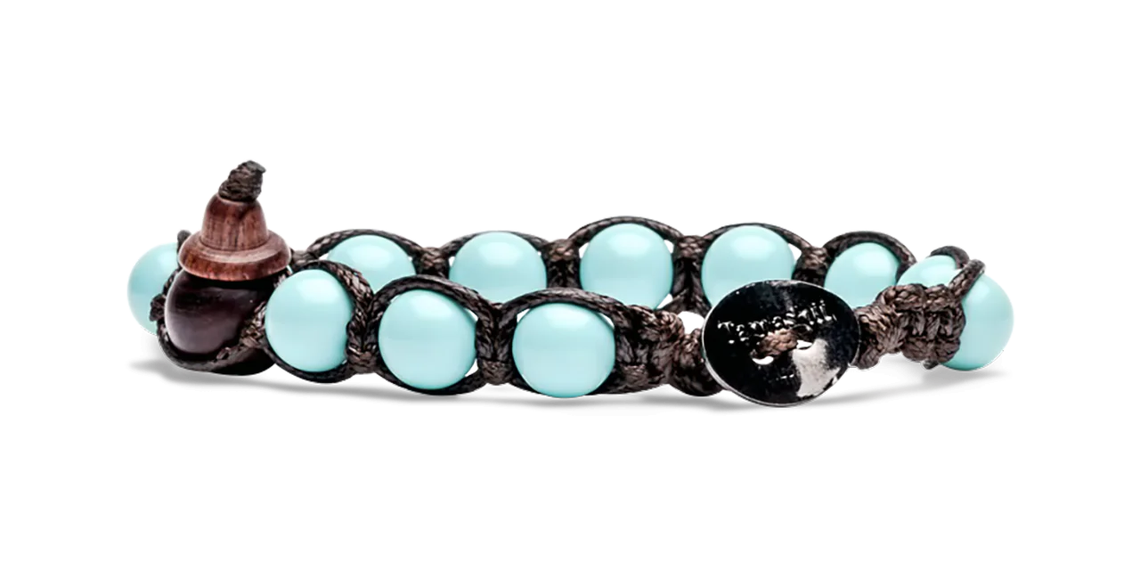 Tamashii® | Bracciale Classico (8mm) Pasta di Turchese | BHS900-60