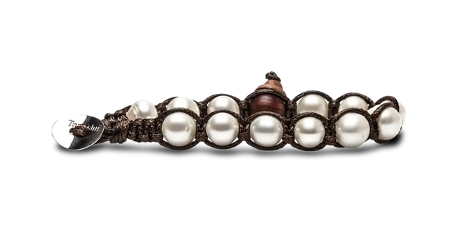Tamashii® | Bracciale Classico (8mm) Perla Naturale | BHS900-179