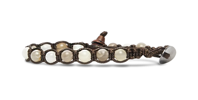 Tamashii® | Bracciale Classico (6mm) Pietra di Luna Colorata | BHS601-220