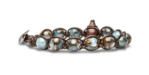 Tamashii® | Bracciale Classico (8mm) Quarzo Mosaico Azzurro | BHS900-235