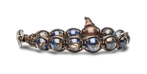 Tamashii® | Bracciale Classico (8mm) Quarzo Mosaico Blu | BHS900-240