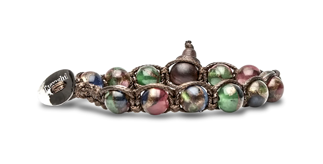 Tamashii® | Bracciale Classico (8mm) Quarzo Mosaico Misto | BHS900-238