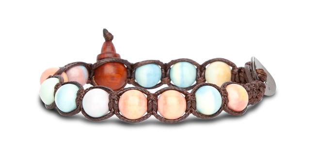 Tamashii® | Bracciale Classico (8mm) Rainbow Stone | BHS900-250
