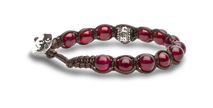 Tamashii® | Bracciale Ruota della Preghiera Agata Rossa (8mm) | BHS1100-34