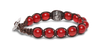 Tamashii® | Bracciale Ruota della Preghiera Agata Rosso Passione (8mm) | BHS1100-124
