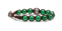 Tamashii® | Bracciale Ruota della Preghiera Agata Verde (8mm) | BHS1100-12