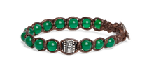 Tamashii® | Bracciale Ruota della Preghiera (6 mm) Agata Verde | BHS1106-12