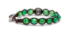 Tamashii® | Bracciale Ruota della Preghiera Agata Verde Menta (8mm) | BHS1100-209