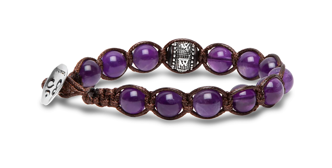 Tamashii® | Bracciale Ruota della Preghiera Ametista (8mm) | BHS1100-08