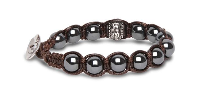 Tamashii® | Bracciale Ruota della Preghiera Ematite (8mm) | BHS1100-22