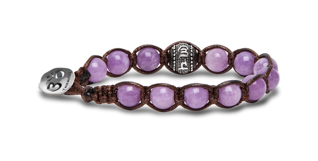 Tamashii® | Bracciale Ruota della Preghiera Giada Lavanda (8mm) | BHS1100-201