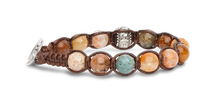 Tamashii® | Bracciale Ruota della Preghiera New Ocean Stone (8mm) | BHS1100-273