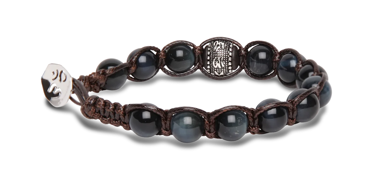 Tamashii® | Bracciale Ruota della Preghiera Occhio di Falco (8mm) | BHS1100-245