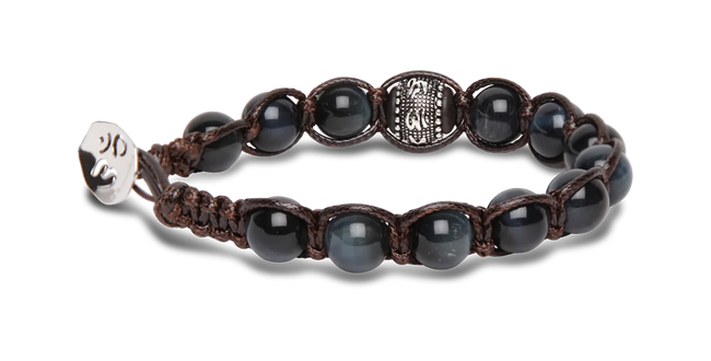 Tamashii® | Bracciale Ruota della Preghiera Occhio di Falco (8mm) | BHS1100-245