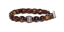 Tamashii® | Bracciale Ruota della Preghiera (6 mm) Occhio di tigre marrone | BHS1106-214