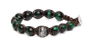 Tamashii® | Bracciale Ruota della Preghiera Occhio Di Tigre Verde (8mm) | BHS1100-330