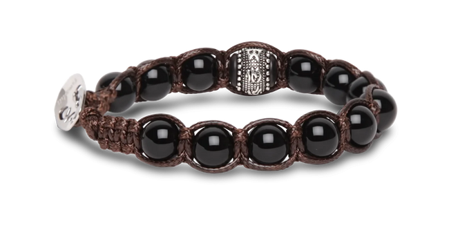 Tamashii® | Bracciale Ruota della Preghiera Onice (8mm) | BHS1100-01