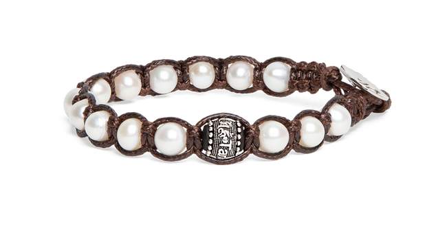 Tamashii® | Bracciale Ruota della Preghiera (6 mm) Perla Naturale | BHS1106-179